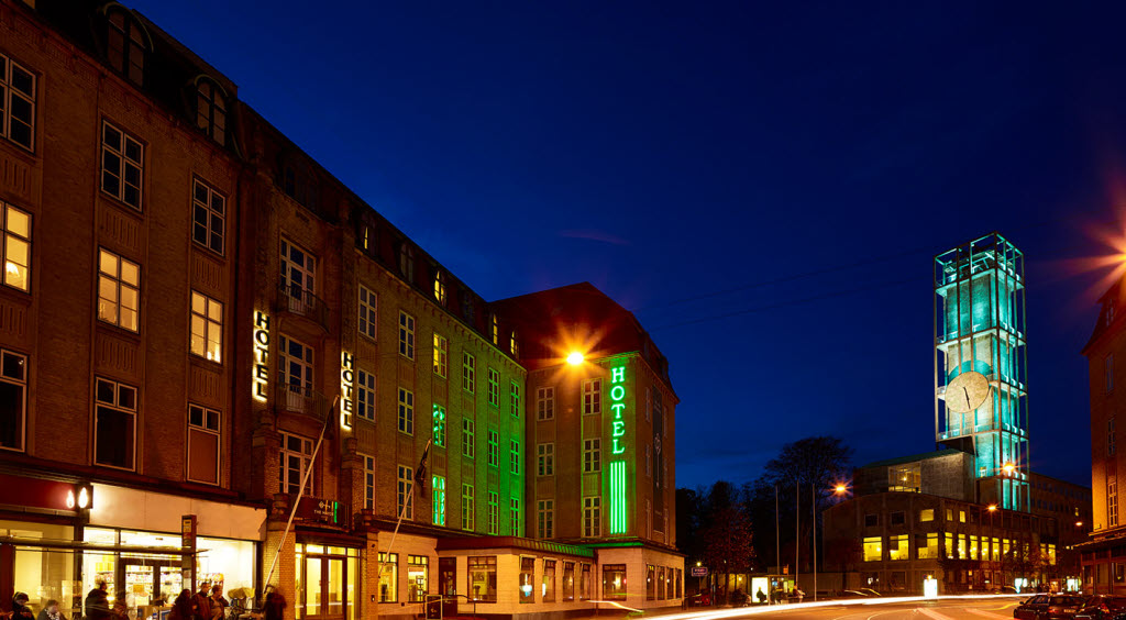 Scandic The Mayor, Façade